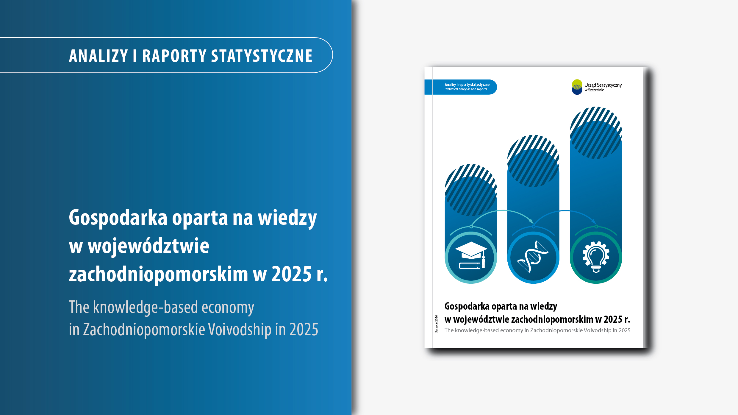Gospodarka oparta na wiedzy w województwie zachodniopomorskim w 2025 r. baner