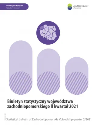 Powiększ obraz: Statistcical  Bulletin  of  Zachodniopomorskie  Voivodship  -  II  quarter  2021
