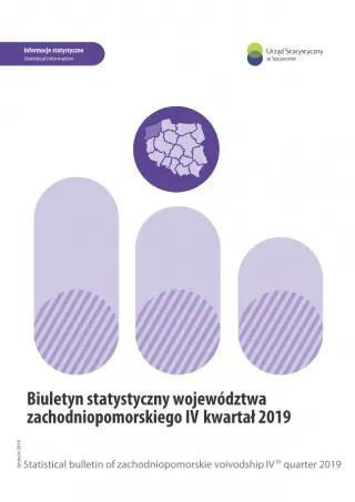 Powiększ obraz: okładka - Biuletyn statystyczny województwa zachodniopomorskiego - IV kwartał 2019